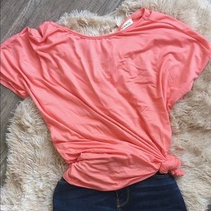 Twisted open back top